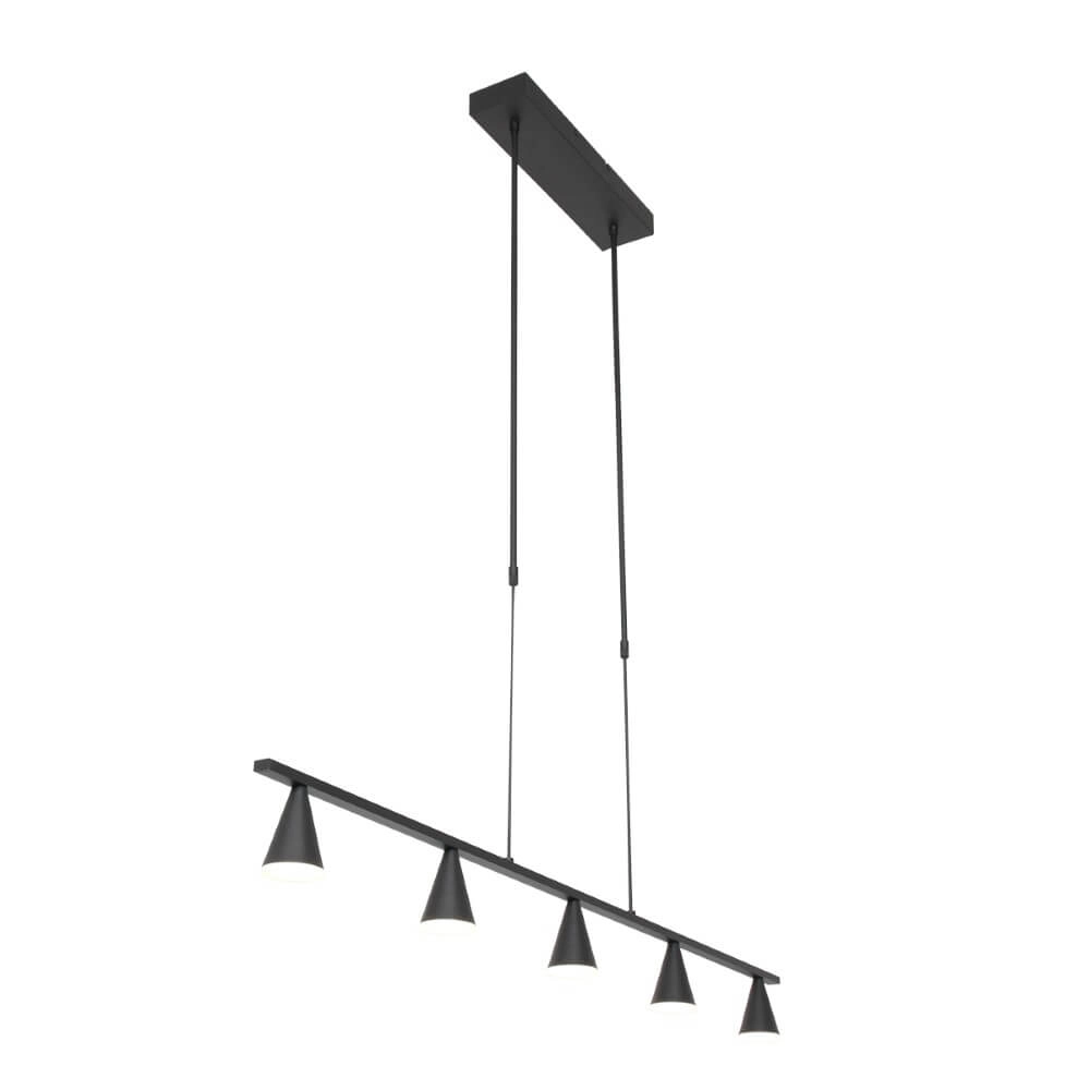 Design hanglamp Vortex 120cm - Zwart Steinhauer 8712746135466