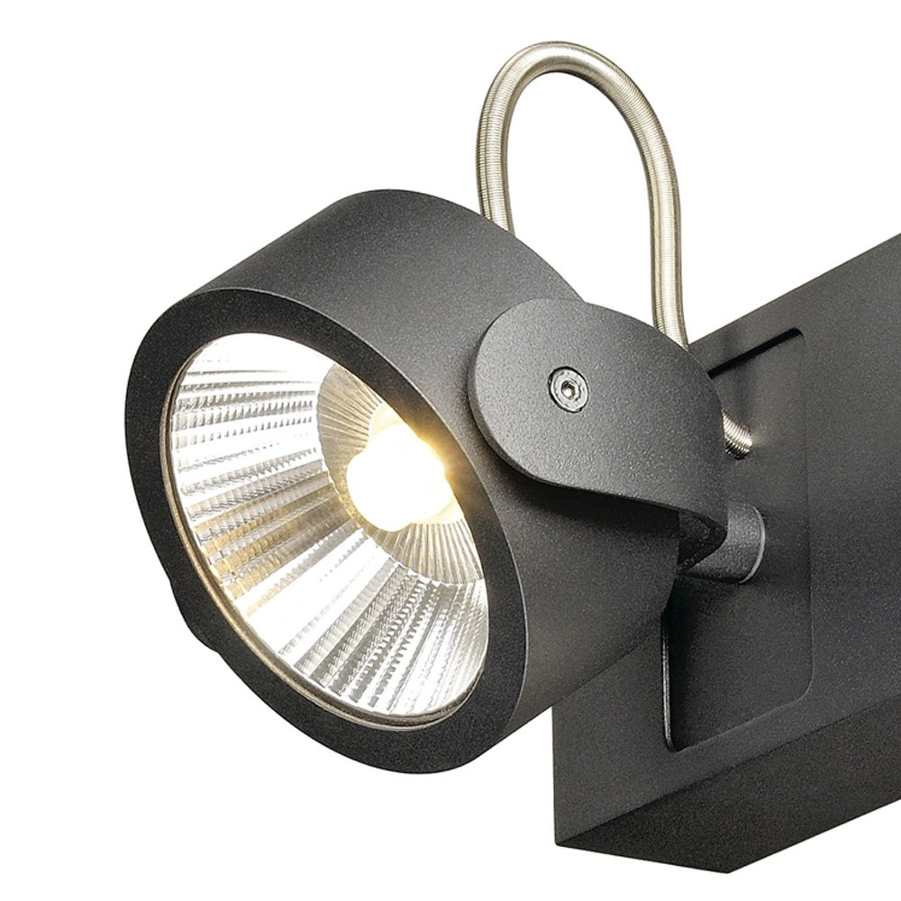 Richtbare spot Kalu Led 13cm - 17w - 3000K zwart SLV 4024163177450