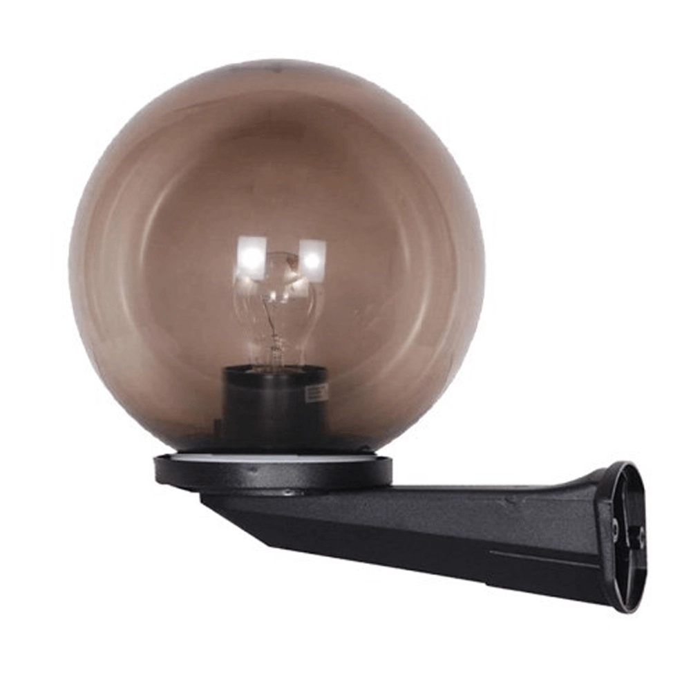 Globelamp Bolano 30cm muur smoke Globelamp Bolano 30cm muur smoke