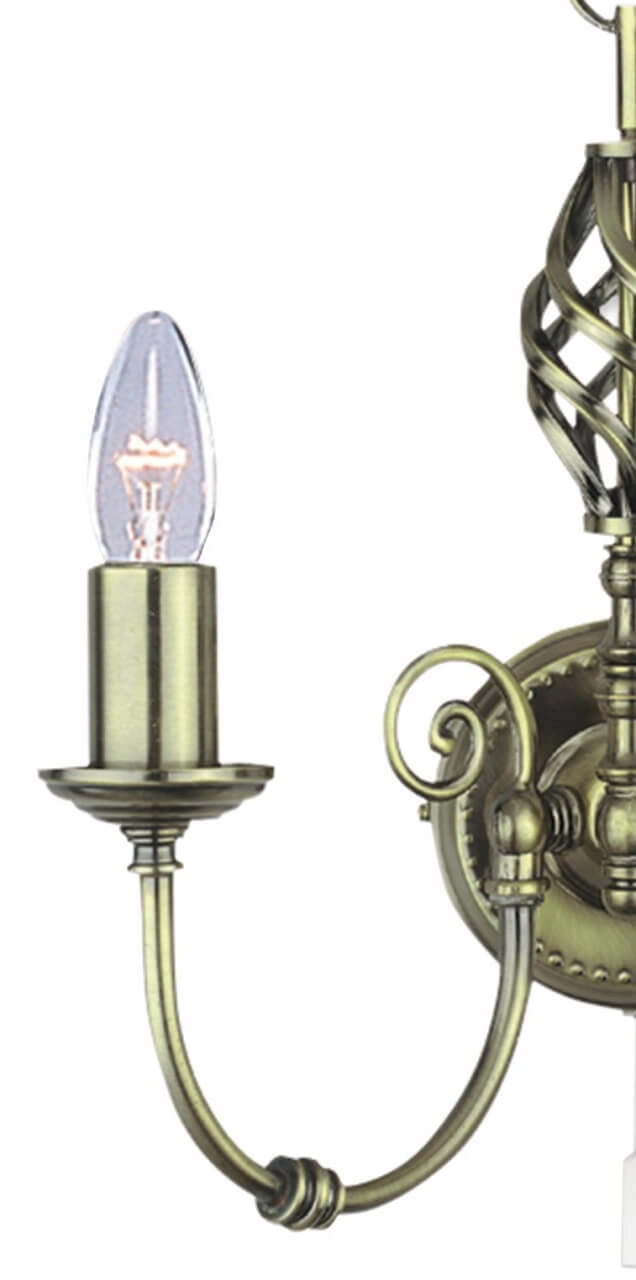 Antieke wandlamp Zanzibar Searchlight 5013874189653