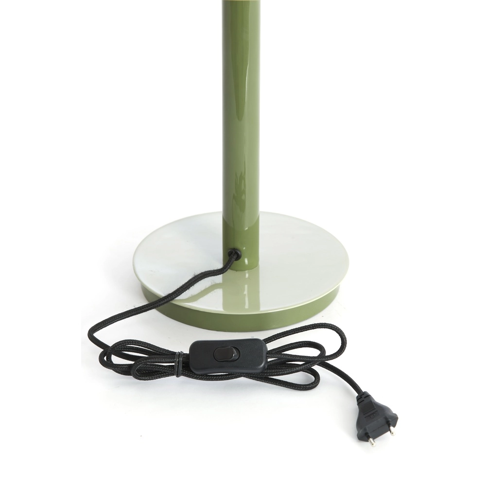 Bureaulamp Marivet glans groen - Ø 30cm Light & Living 8717807816230