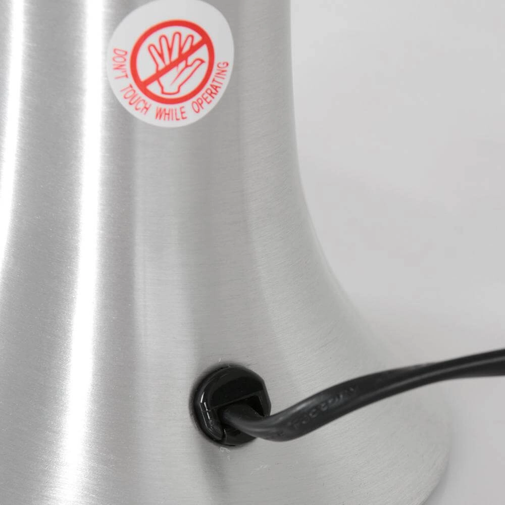 Lavalamp Volcan metaal met blauw Steinhauer 8712746177664