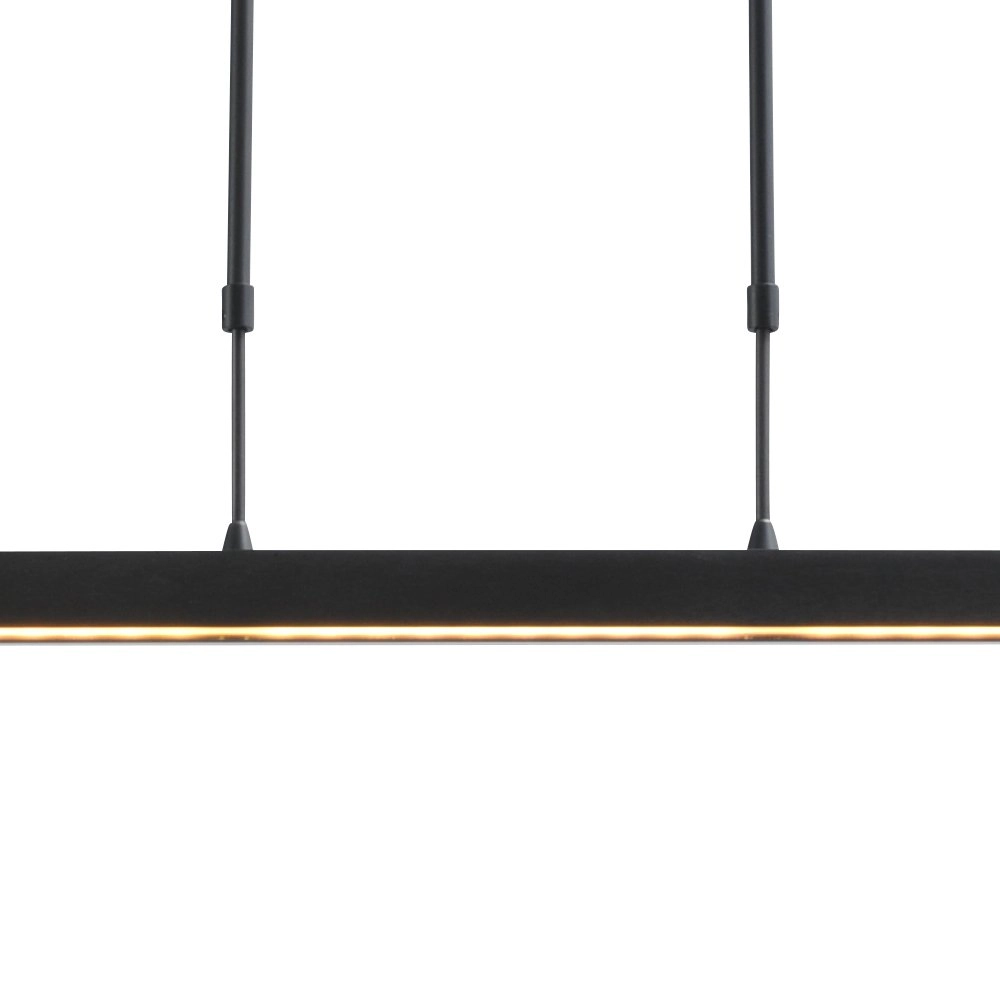 Hanglamp eettafel - kantoor Real 3 130cm zwart Masterlight 8718121181929