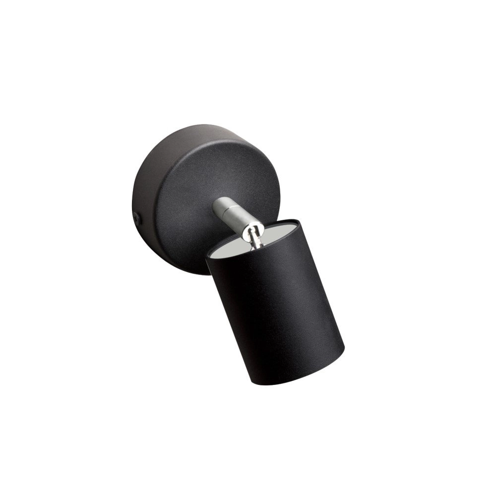 Enkele opbouwspot Eye zwart Enkele opbouwspot Eye zwart