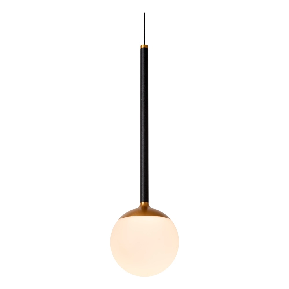 Hanglamp Calina enkel met witte bol Premium by Lucide 5411212242006