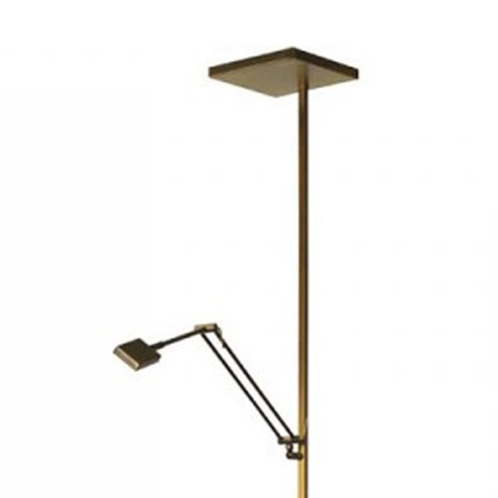 Vloerlamp uplight Denia 1 2-lichts 185cm bronsbruin Masterlight 8718121213569