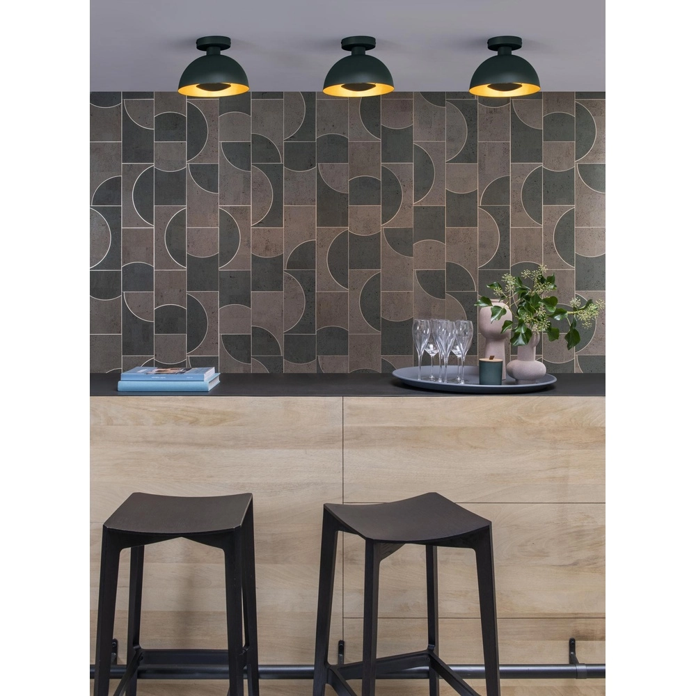 Design plafondlamp Siemon groen Lucide 5411212451712