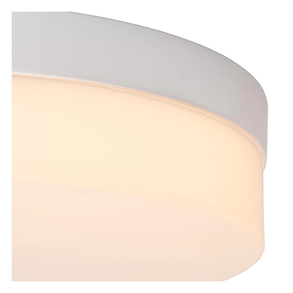 Plafonniere Biskit Ø 40cm - IP44 wit Lucide 5411212792204
