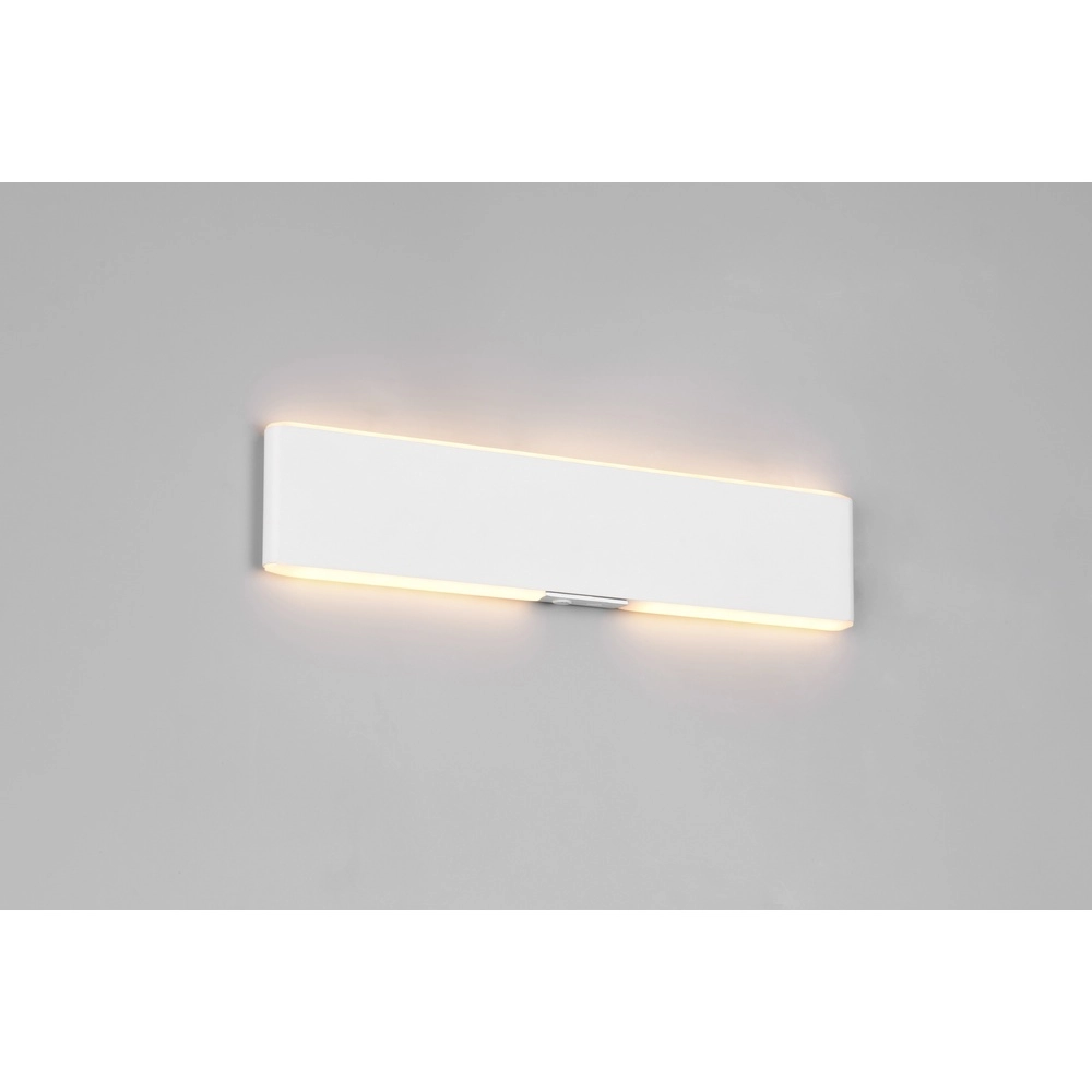 Moderne wandlamp Conchita wit 32cm Trio 4017807655650