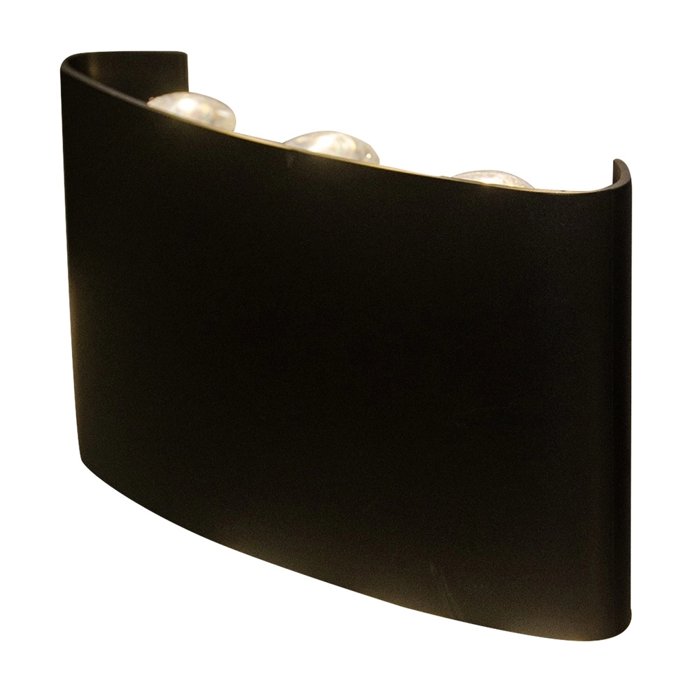 Design wandlamp Menton 17cm zwart