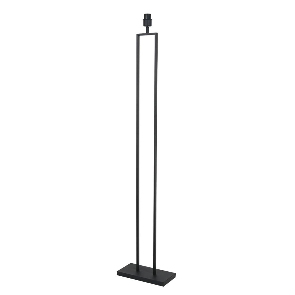 Zwarte vloerlamp Stang met kurk kap Ø50cm Steinhauer 8712746180411