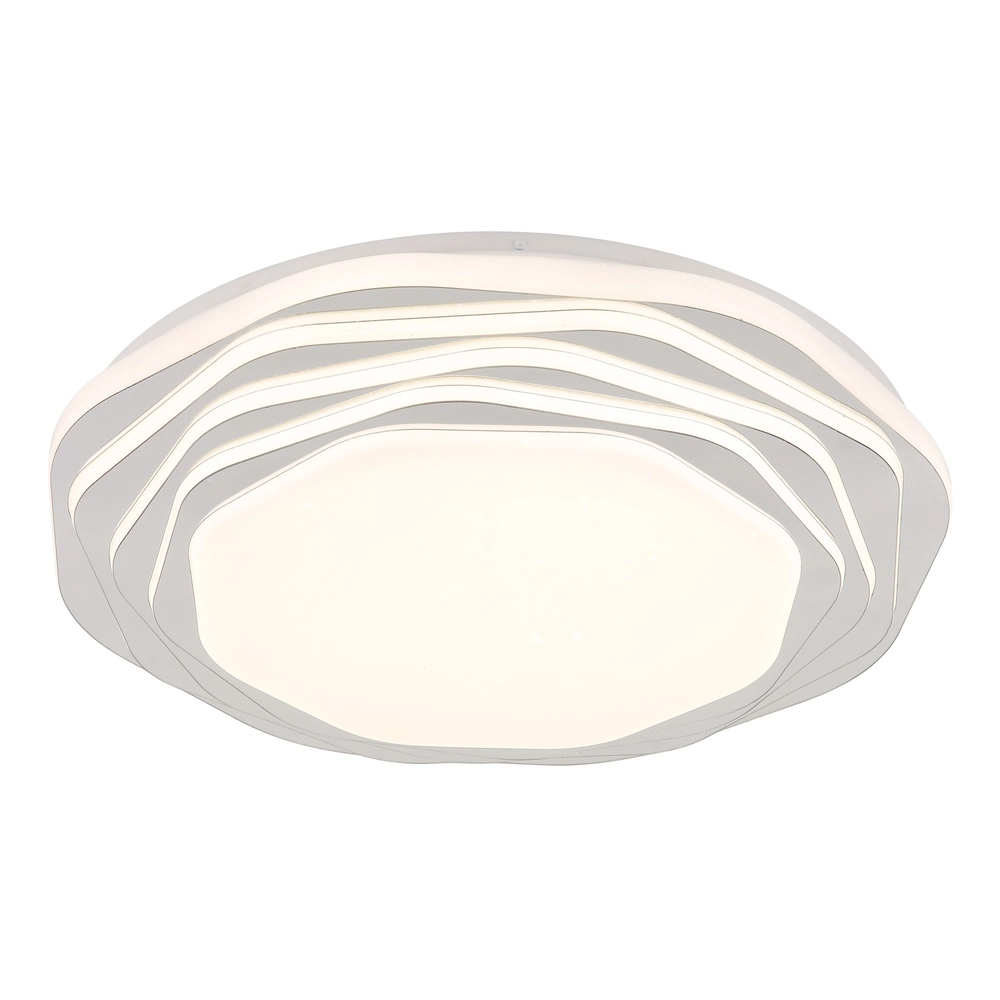 Design plafondlamp Flordelis wit Ø 48cm