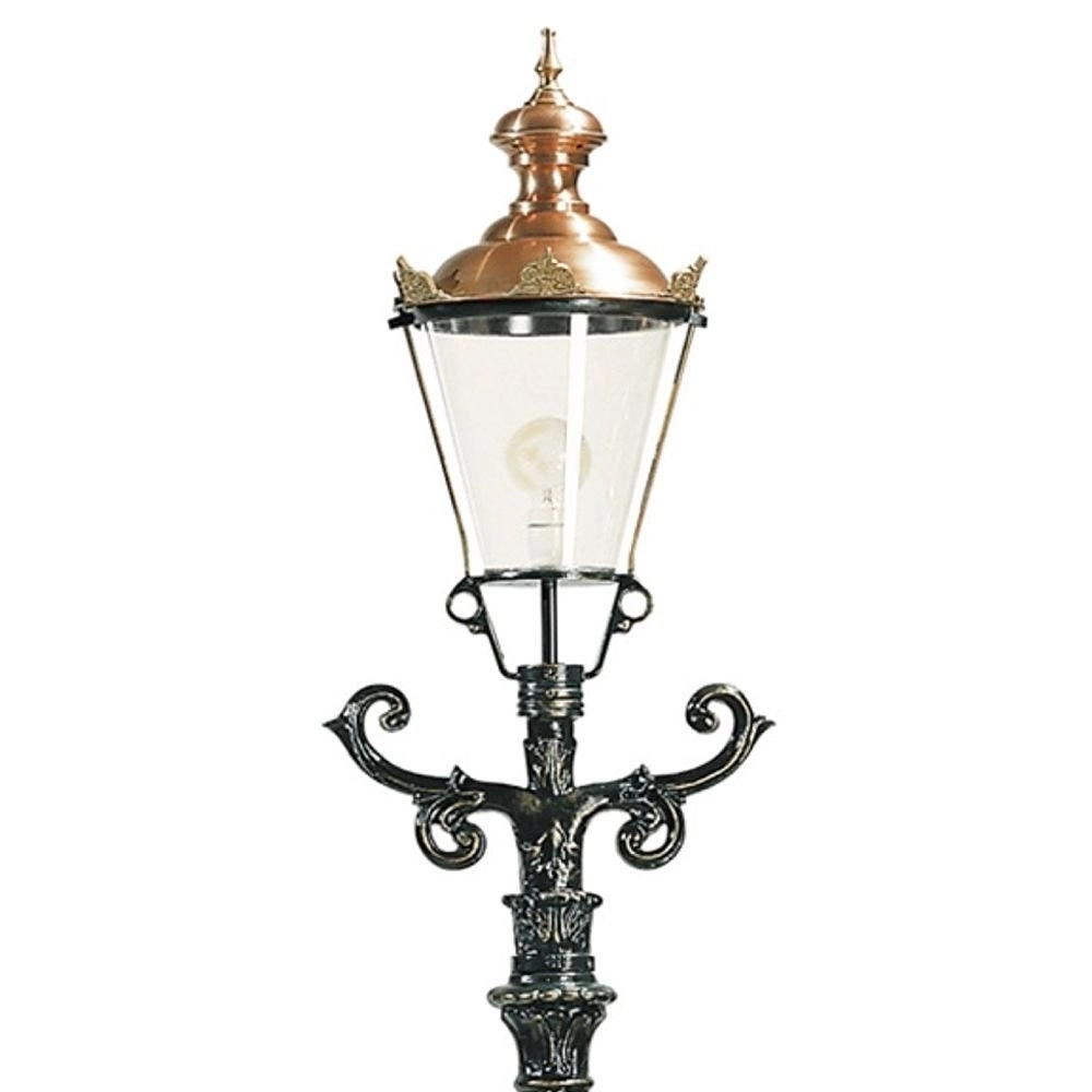 Nostalgische lantaarn Hamburg zwart KS Verlichting 8714732080545