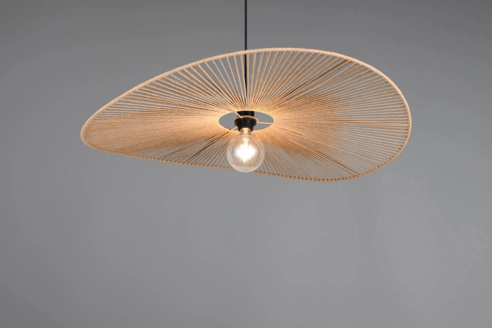 Grote japandi hanglamp Laurine Ø 78cm Trio 4017807637632