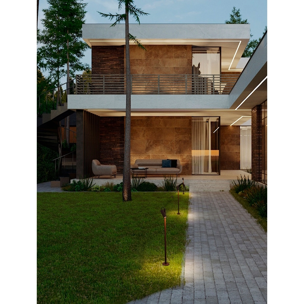 Garden lamp Darma Rusty brown ankle Lyora 5212017472526