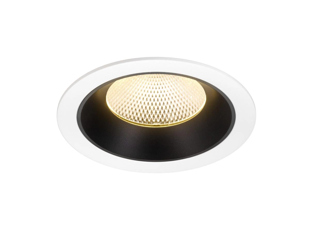 Inbouwspot Numinos XL wit/zwart 3000K - 40gr