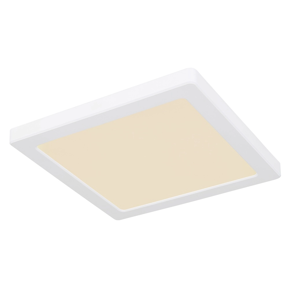 Design plafonniere Lasse vierkant wit 21,7cm