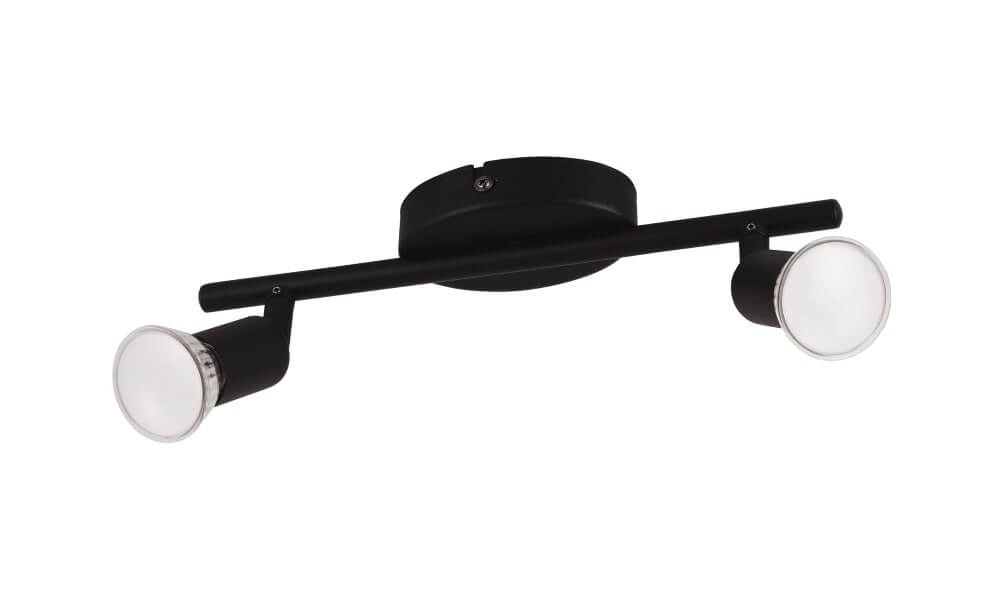 Zwarte opbouwspot Buzz-Led Zwarte opbouwspot Buzz-Led