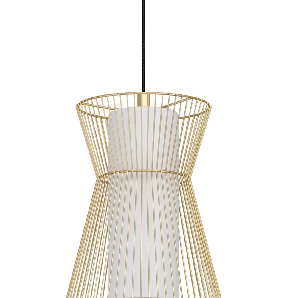 3-lichts hanglamp Maseta goud Eglo 9002759996369