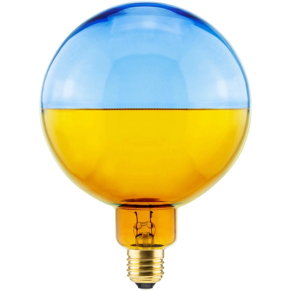 Lichtbron goud en blauw Illusion 6W - E27 - 260lm - 1900K - Ø 14,5cm Segula 4260751131231