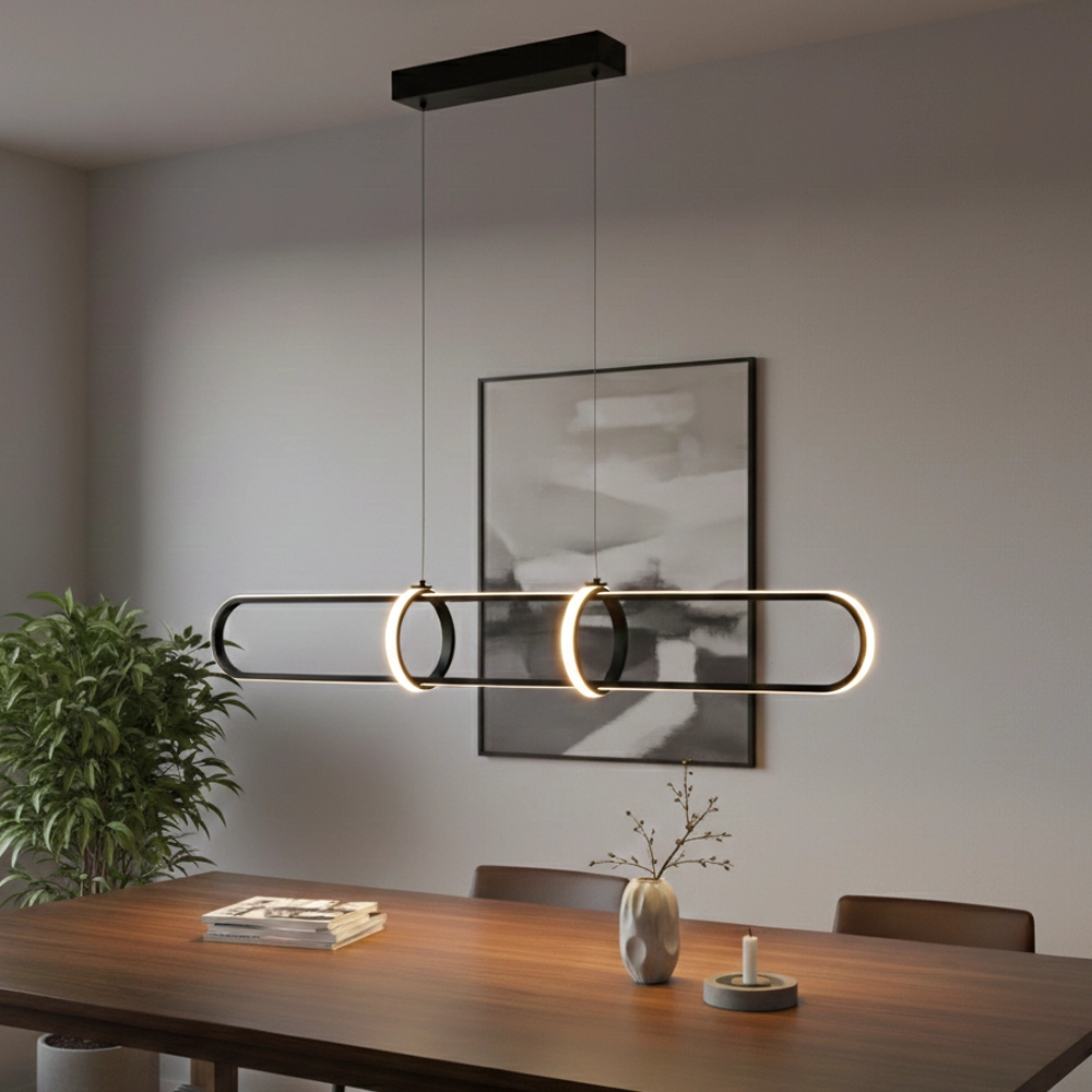 Design hanglamp Arte langwerpig zwart