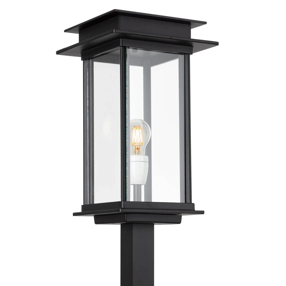 Zwarte lantaarn Praag 240cm - zwart KS Verlichting 8714732577106