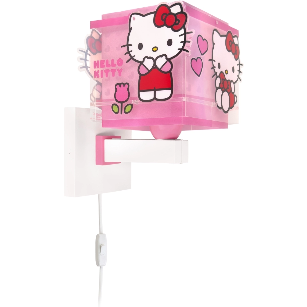 Wandlamp Hello Kitty roze Dalber 8420406732695