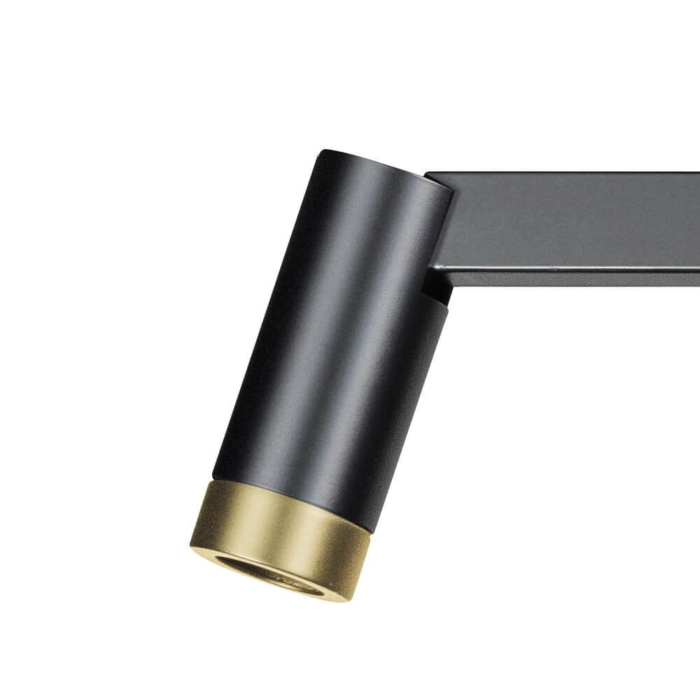 Strakke eettafellamp Miller 6-lichts zwart ETH 8720195303084