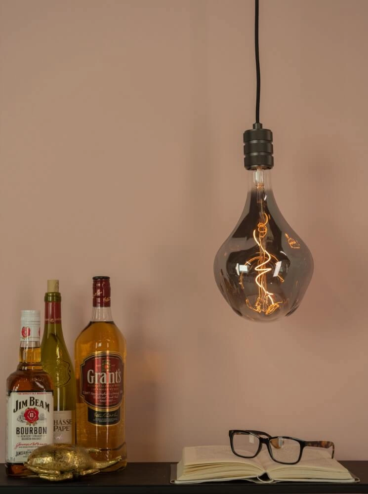 Zwarte pendel Yorth Eglo 9002759438012