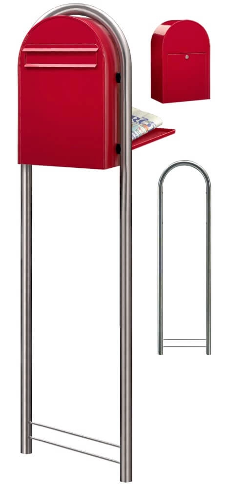 Brievenbus Classic B 3001 Helderrood Bobi 6417237006059