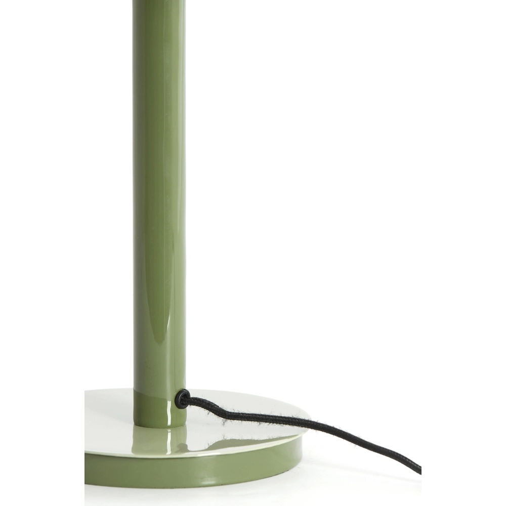Bureaulamp Marivet glans groen - Ø 30cm Light & Living 8717807816230