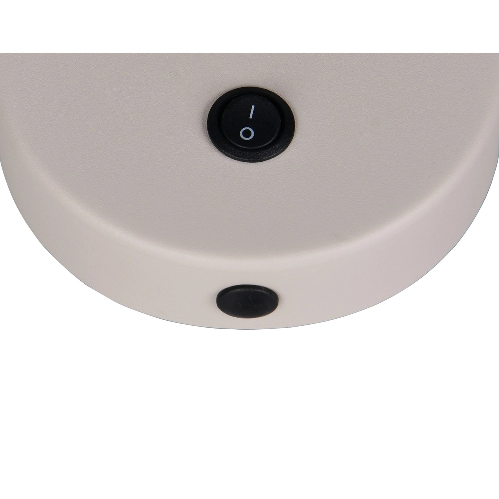 Wandlampje Taryn mokka bruin met schakelaar Trio 4017807685695