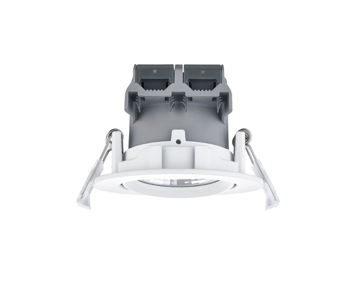 Led inbouwspot Pamir Round 5,5w - 3000K - 8,5cm wit Trio 4017807376722