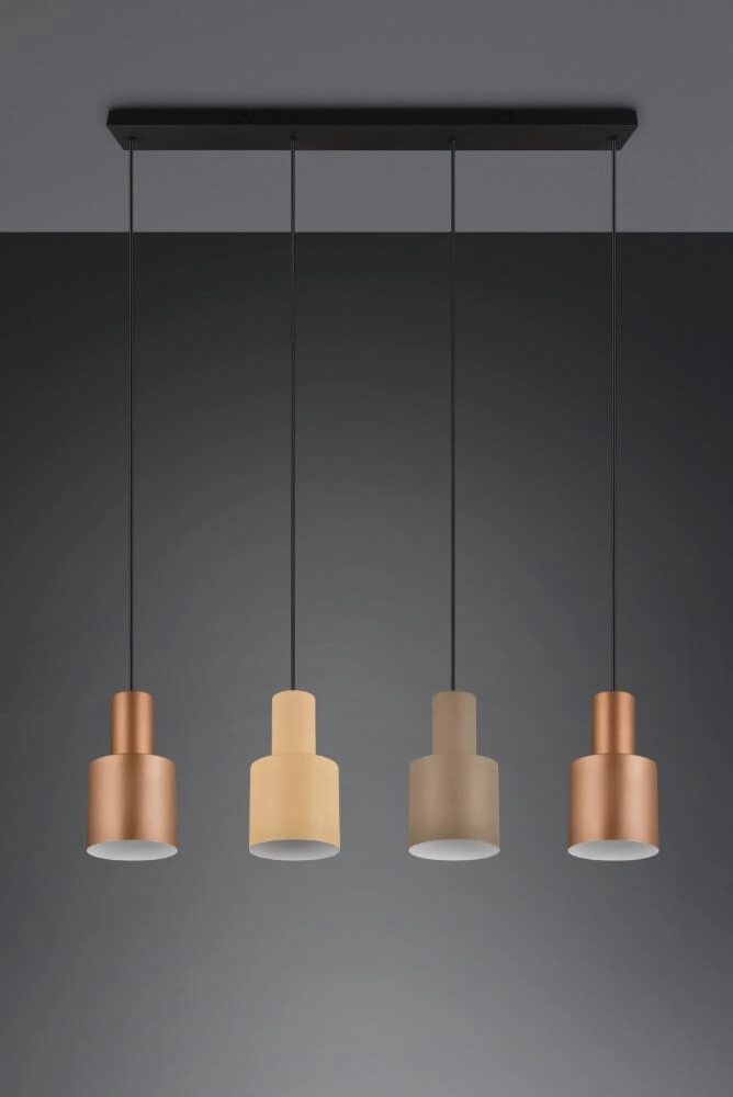 Design hanglamp Agudo 4-lichts Trio 4017807574593