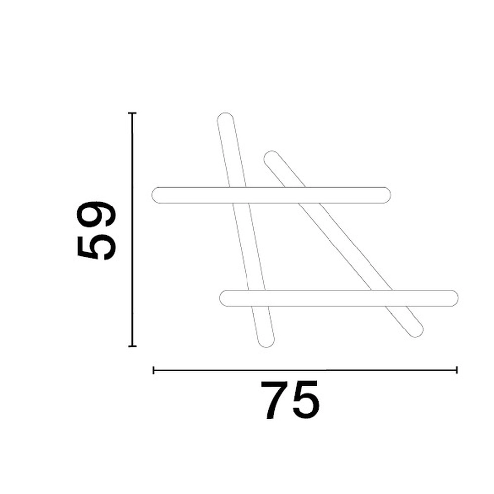 Design plafondlamp Willow S wit Lyora 5212017431943