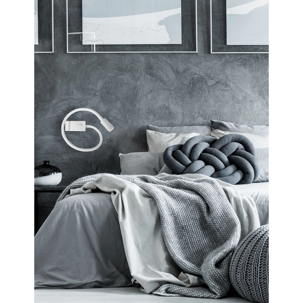 Bedlampje Geneva wit Lyora 5212017411075