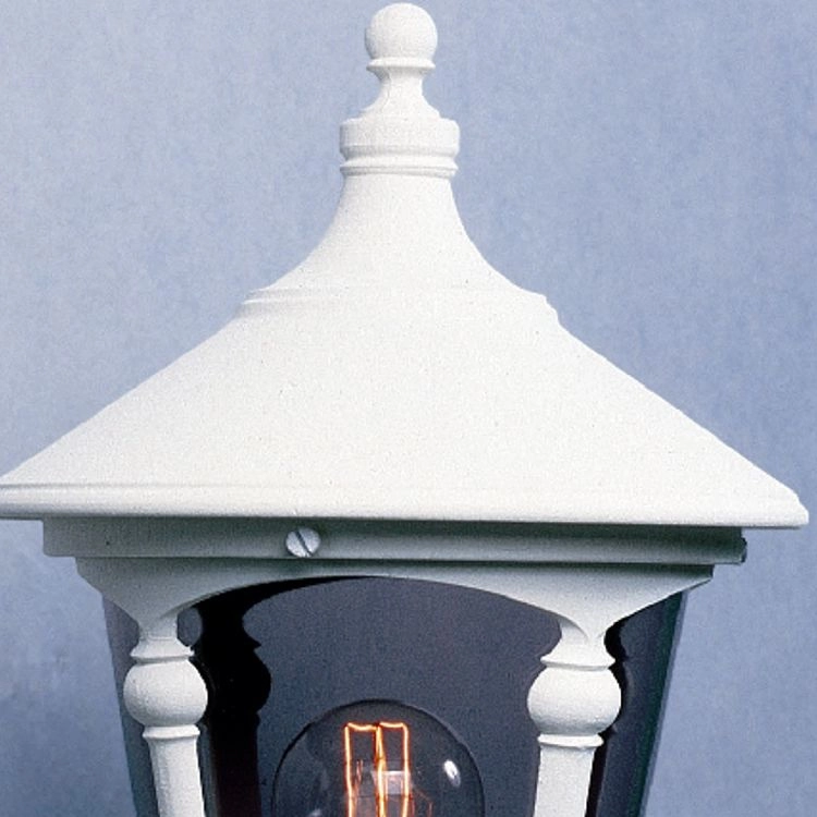 Klassieke muurlamp Virgo Up wit KonstSmide 7318305712508