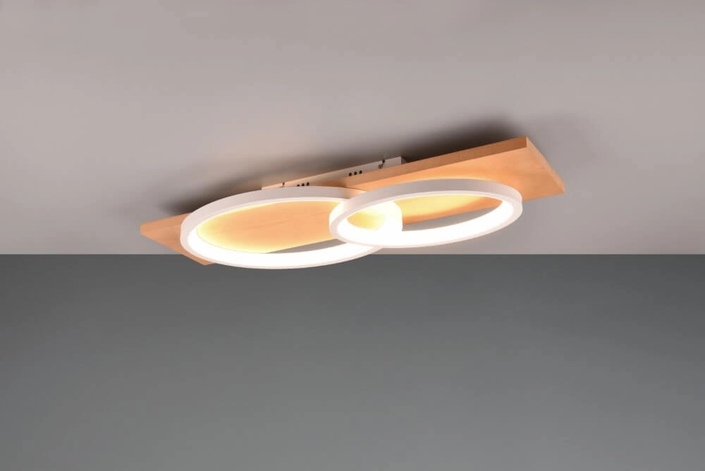 Witte plafondlamp Barca design Trio 4017807572131