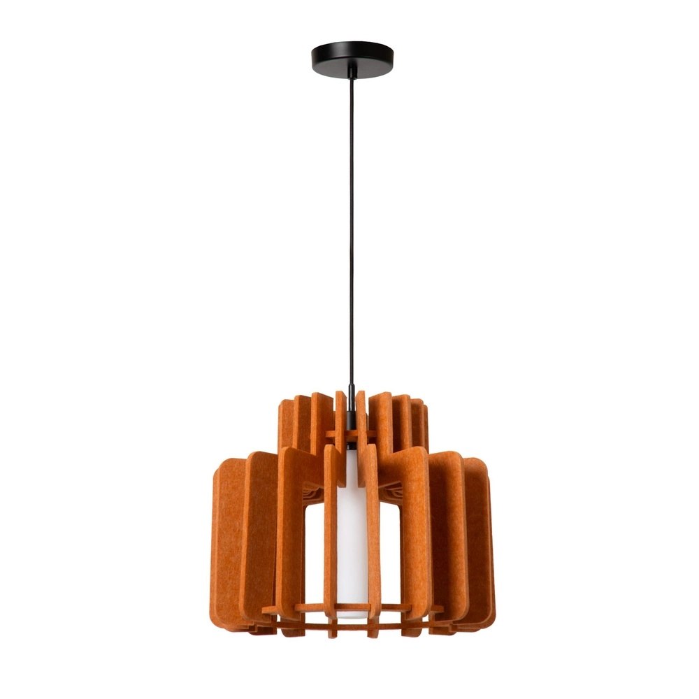 Design hanglamp Rollo 40cm terracotta