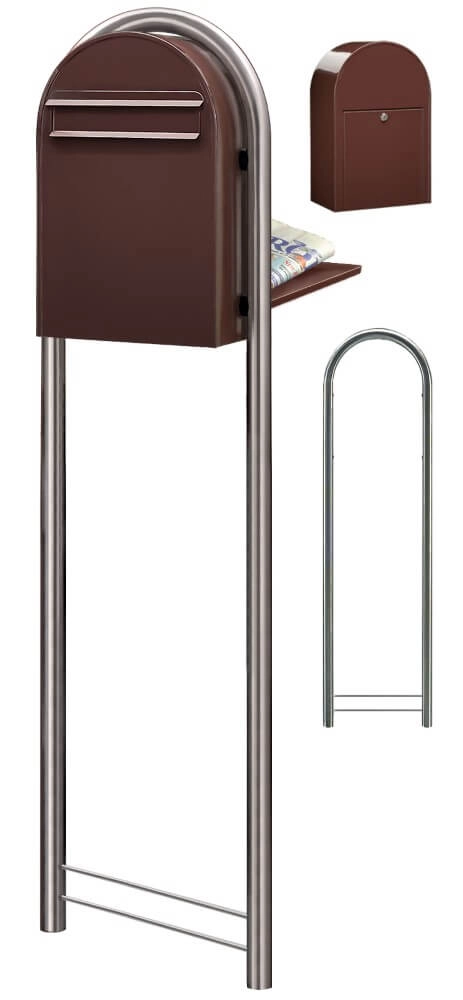 Brievenbus Classic B 8017 Donkerbruin Bobi 6417237006080