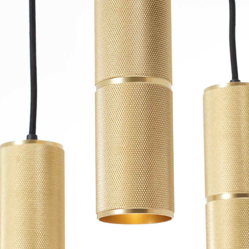 3-lichts hanglamp Marty Ø 30cm goud Brilliant 4004353438325