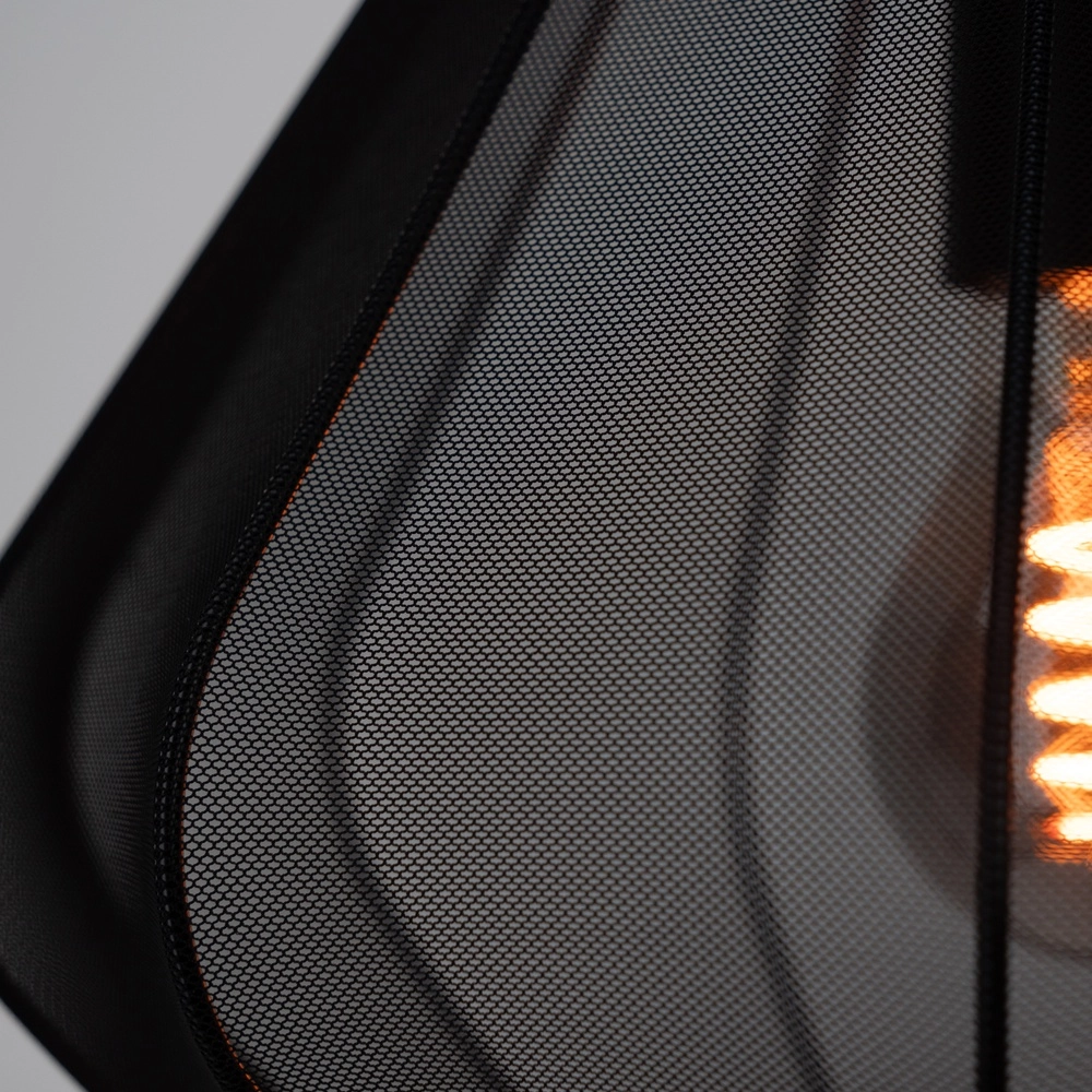 Hanglamp Ø 33cm Dolwen zwart - japandi Eglo 9002759439941