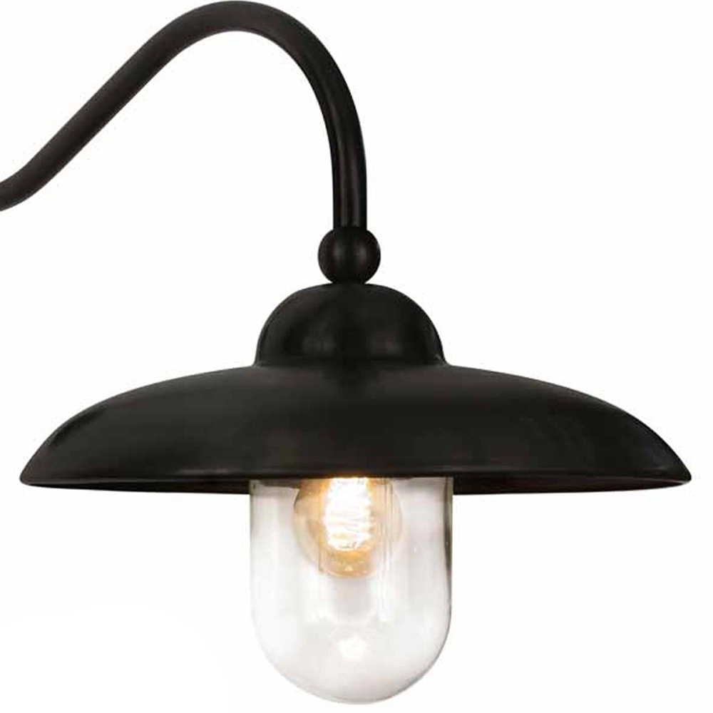 Buitenlamp landelijk Lucco zwartbruin Tierlantijn 8716803510180