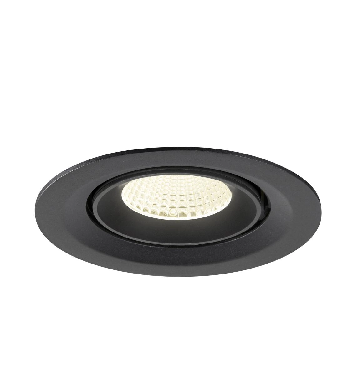 Inbouwspot Numinos Gimble M zwart 4000K - 40gr SLV 4024163311748