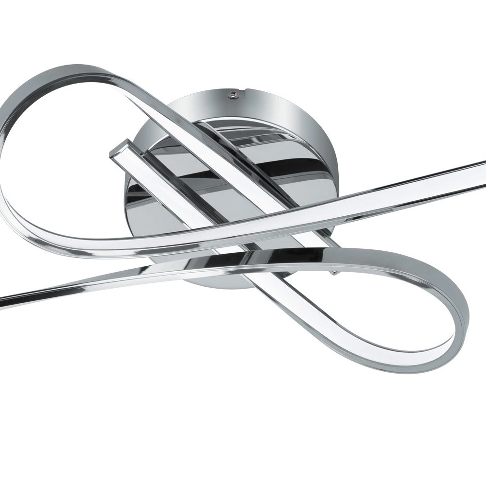 Design plafondlamp Selvina Knot grijs Eglo 9002759963293