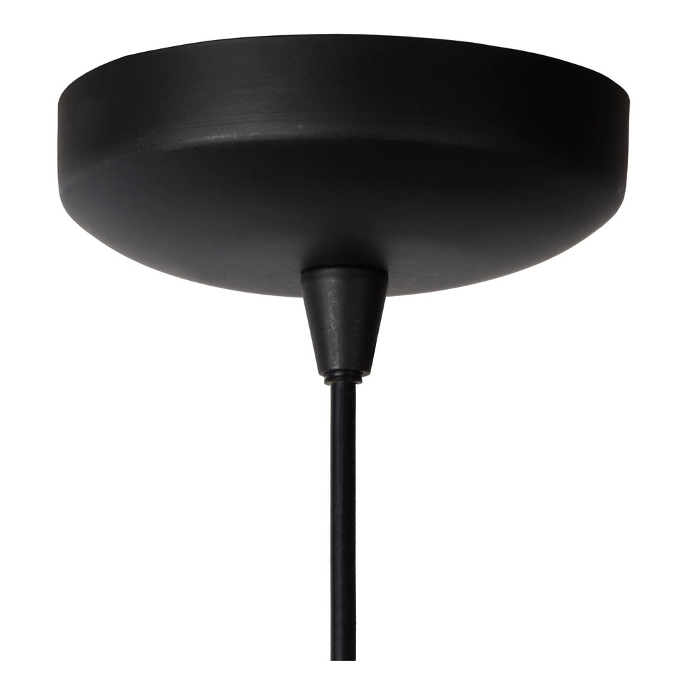 Hanglamp Dikra industrieel zwart Lucide 5411212761002