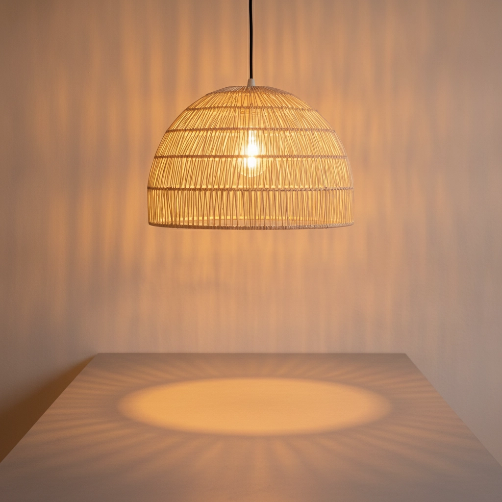 Rotan hanglamp Melody Ø 40cm