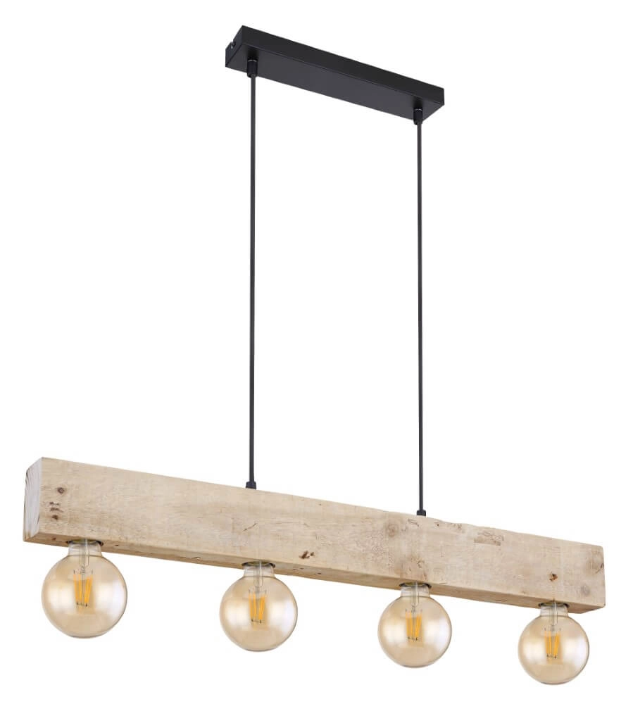 Houten hanglamp Adalie Globo 9007371411818