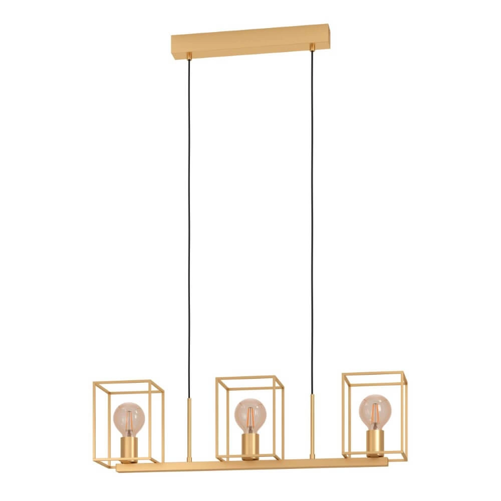 Gouden eettafel hanglamp Cumiole Gouden eettafel hanglamp Cumiole