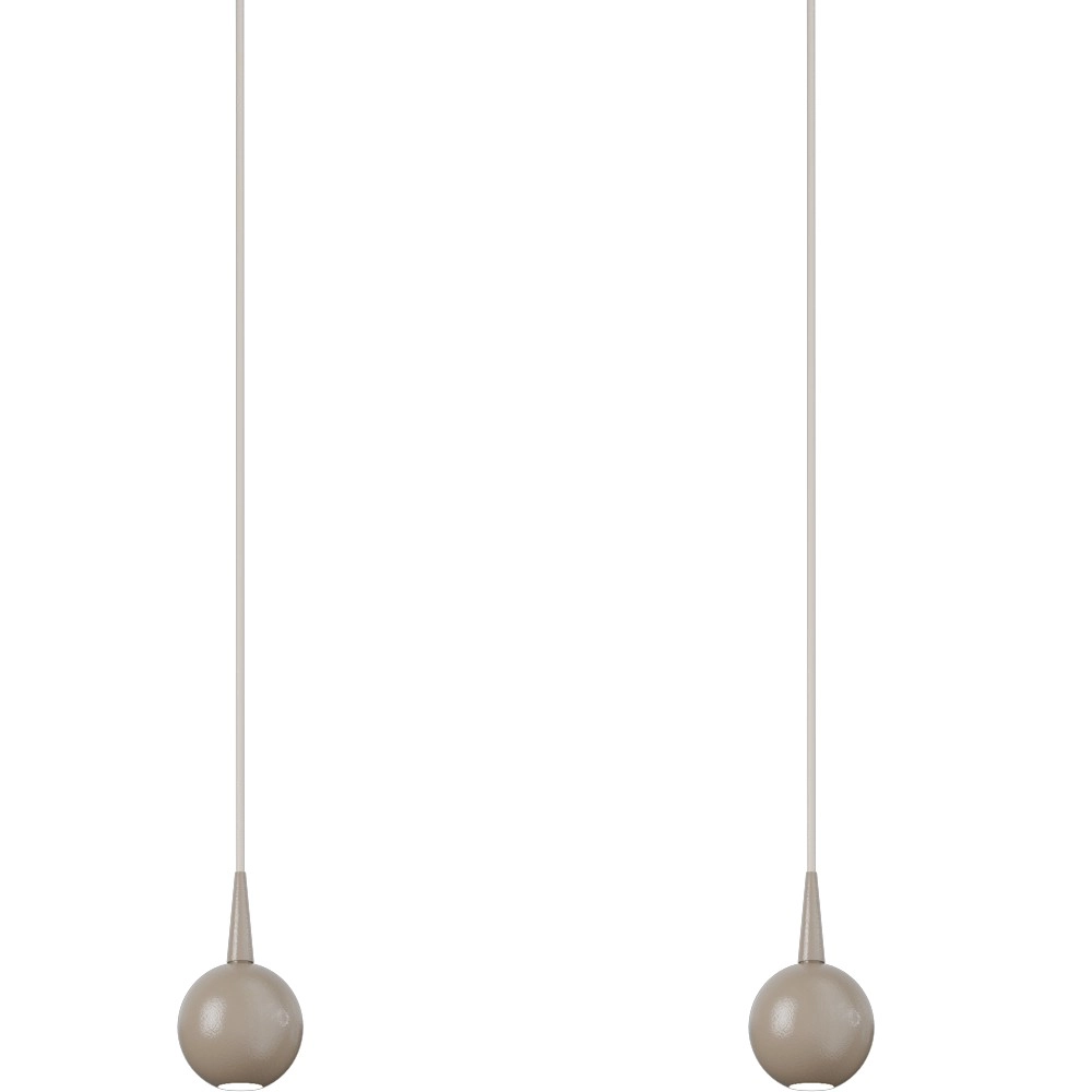 4-lichts hanglamp Talana beige terra Ø 6cm DTW Masterlight 8718121371054